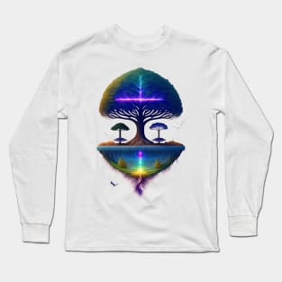 Peace Tree Struck by Lightning: The Power and Beauty of Nature Long Sleeve T-Shirt